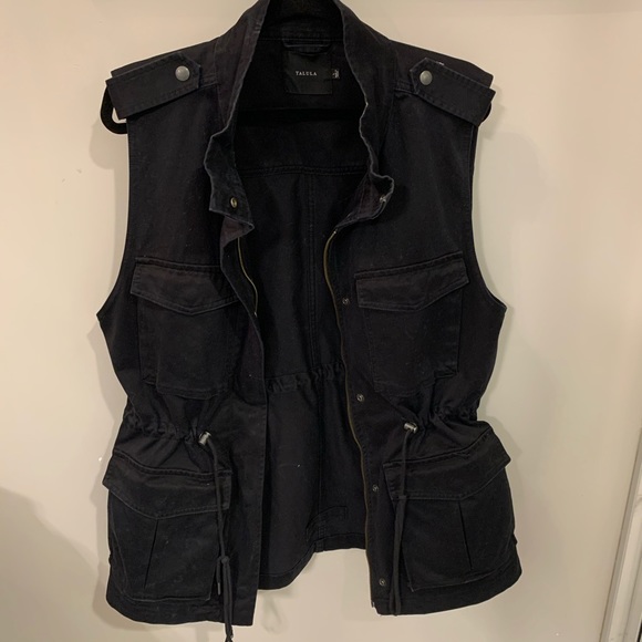 Black Utility Vest - Picture 4 of 4